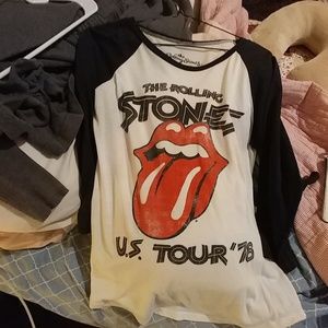 A baseball tee-shirt